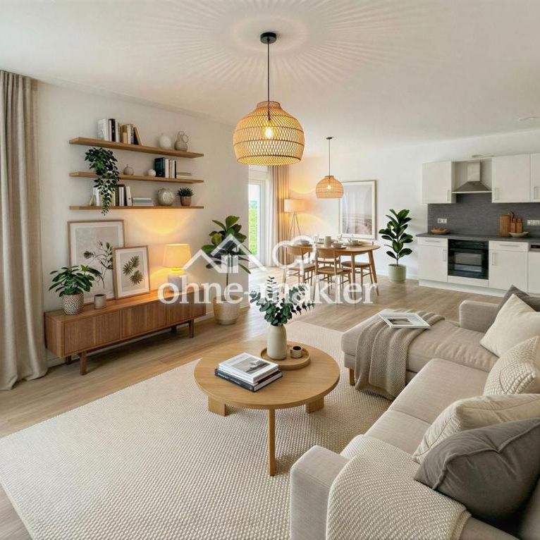 Neubau mit großem, eigenem Garten: 3-Zimmer-Wohnung in Berne - Photo 1