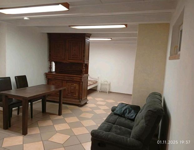 1,5 möbliert alles inkl. nähe Mahlsdorf Süd Souterrain Einf.haus - Photo 1