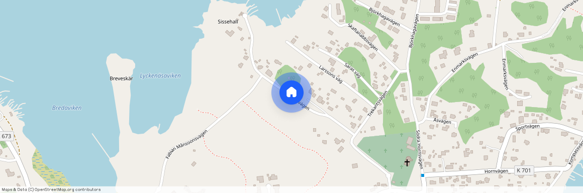 Sissehallsvägen, Hasslö