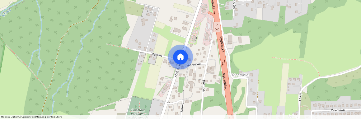 Dębowa, Krakowski, Mogilany