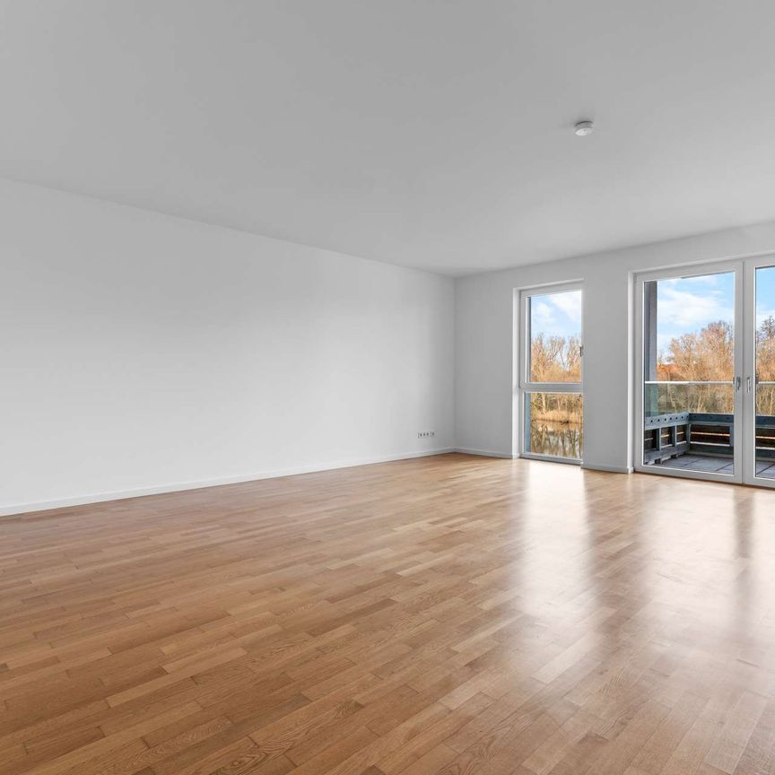 Wohnen am Wasser in Bestlage – Exklusive 3-Zimmer-Wohnung mit zwei Balkonen direkt an der Lesum - Photo 1