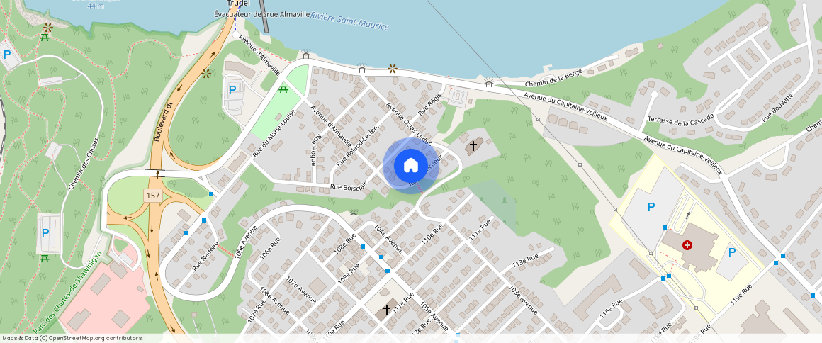 ** Rue Francoeur, Shawinigan-Sud, Shawinigan-Sud, Mauricie, G9P 1B7