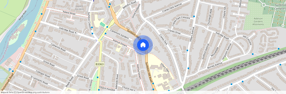 Surbiton Hill Road, Surbiton KT6