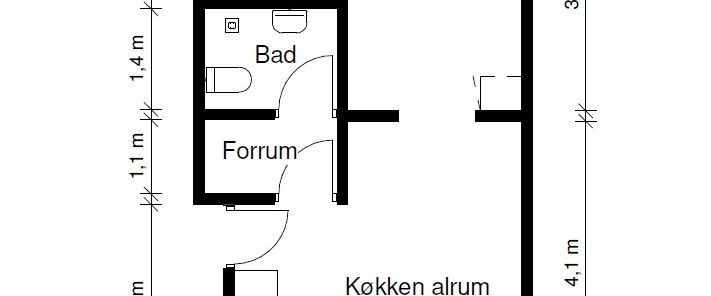 2-værelses studiebolig (Type 1) - Photo 1