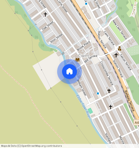 River Row, Cwm, NP23