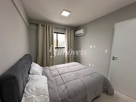 Apartamento Novo Para Locação Anual Mobiliado, Com 1 Quarto, 1 Vaga de Garagem Privativa, No Bairro - Photo 3