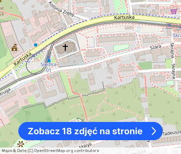 Przy Parku na zboczu, blisko tramwaju, garaż - Zdjęcie 1