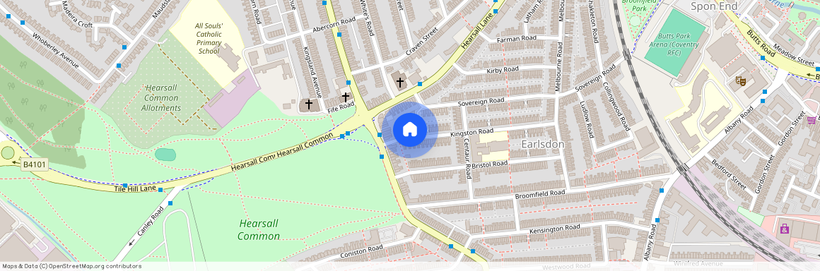 Kingston Road, Earlsdon, Coventry, CV5