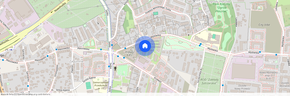 Myśliwska 3А, Płaszów, Podgórze, Kraków, małopolskie