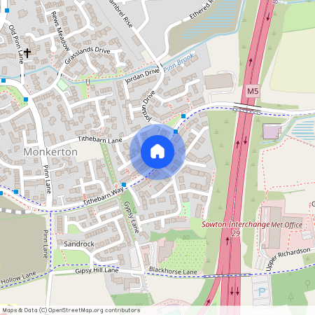 3 bedroom End of Terrace House in Tithe Barn, Exeter