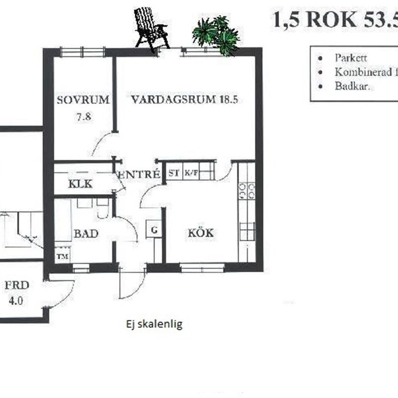 Bredingegatan 7 B - Foto 1