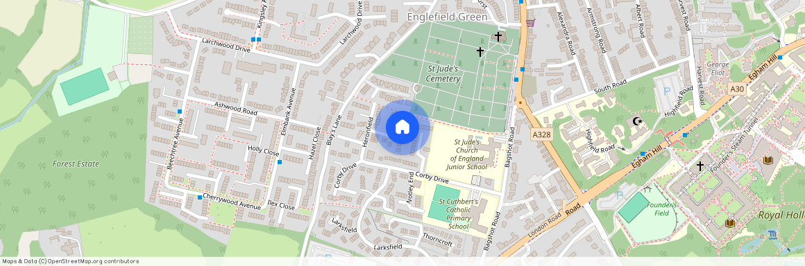 Ravenfield, Englefield Green, Egham, TW20