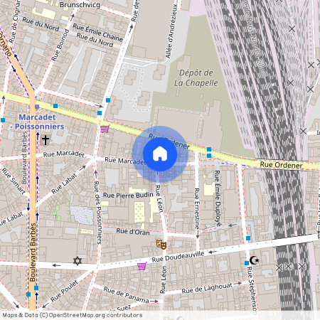 Appartement à louer rue Marcadet, Paris 18ème