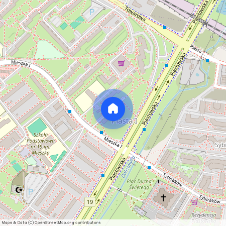 ul. Mieszka I I, Piasta I, Białystok, podlaskie