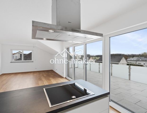 Neuwertige 3,5-Zimmer Wohnung mit großer Dachterrasse & Ausblick in FN-Schnetzenhausen - Photo 1