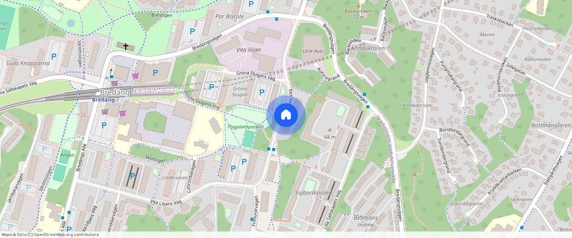 Vita Liljans Väg **, Bredäng