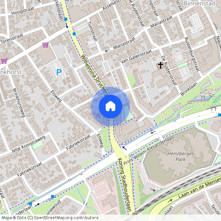 Binnenstad, 7311 TD, Wilhelmina Druckerstraat, Apeldoorn