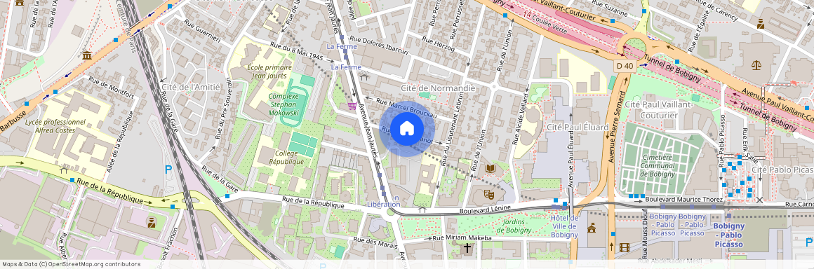 Rue Gilbert Hanot, Francja, Bobigny