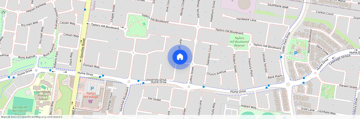 TAYLORS HILL, 8, University Drive