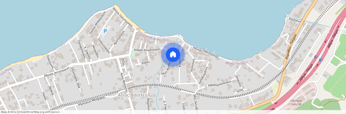 Δροσίνη 2-6, 265 00, Ρίο (265 04), Άγιος Βασίλειος (Ρίο)