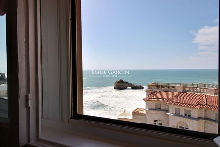 Appartement à louer à Biarritz, plage du Miramar, vue imprenable sur l'océan. - Photo 3