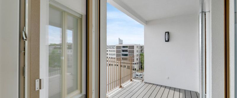 Erstbezug fussläufig zur Innenstadt- hochwertige 2 Zimmer Wohnung mit Balkon - Foto 1