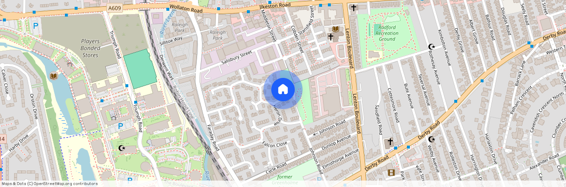 Hinchin Brook, Lenton, NG7, Nottingham