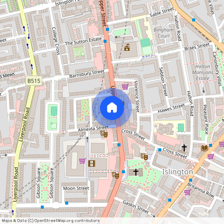 Terretts Place, Islington, N1, London