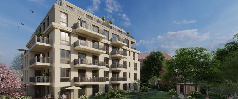Exklusiver Neubau in Altlindenau! 4-Zimmerwohnung im Dachgeschoss mit riesiger Terrasse! - Photo 1