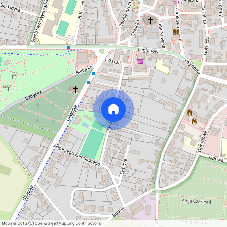 ul. Lyszcze, Tarnowskie Góry, tarnogórski, śląskie