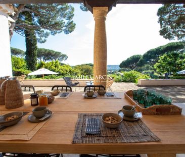 Villa de charme à la location - Saint-Tropez - vue mer - Photo 5