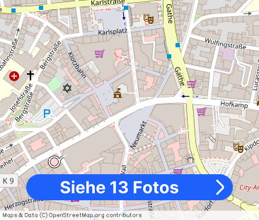 Zentrale 2-Zimmer-Wohnung mit Balkon in Wuppertal-Elberfeld - Foto 1