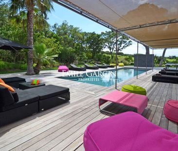 Villa contemporaine à la location - Saint-Tropez - Quartier des Salins - Photo 4