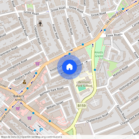 Knotts Green Road, Leyton