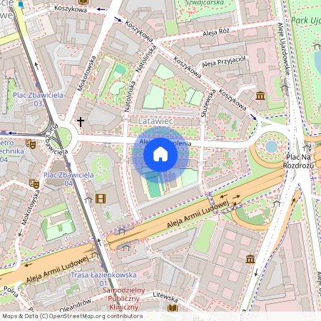 al. Aleja Wyzwolenia, Śródmieście Południowe, Śródmieście, Warszawa, mazowieckie