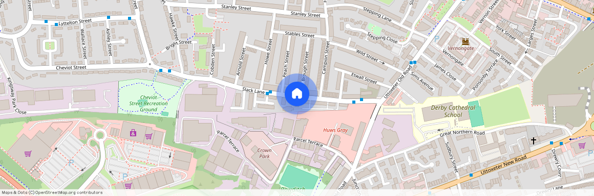 Slack Lane, Derby, Derbyshire, DE22 3FN