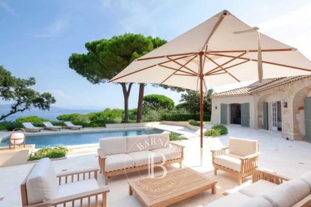 SAINT-TROPEZ - LES PARCS - VILLA 7 CHAMBRES - PISCINE - VUE MER - Photo 2