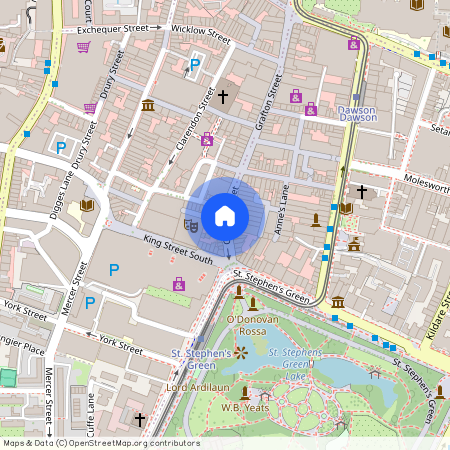 Drury Hall, off Grafton Street, Dublin 2, D02 WA24.