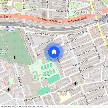 Gledstanes Road, W14