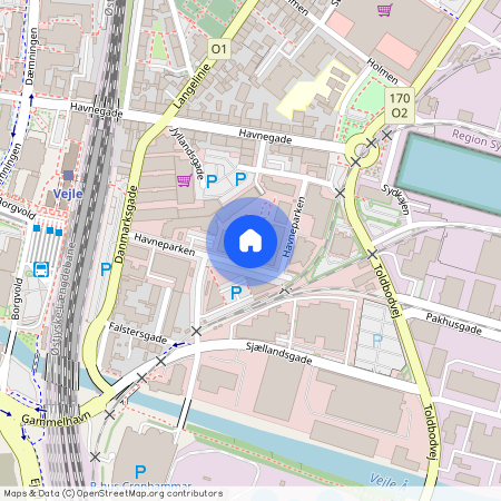 Havneparken 6, 1. tv., 7100 Vejle