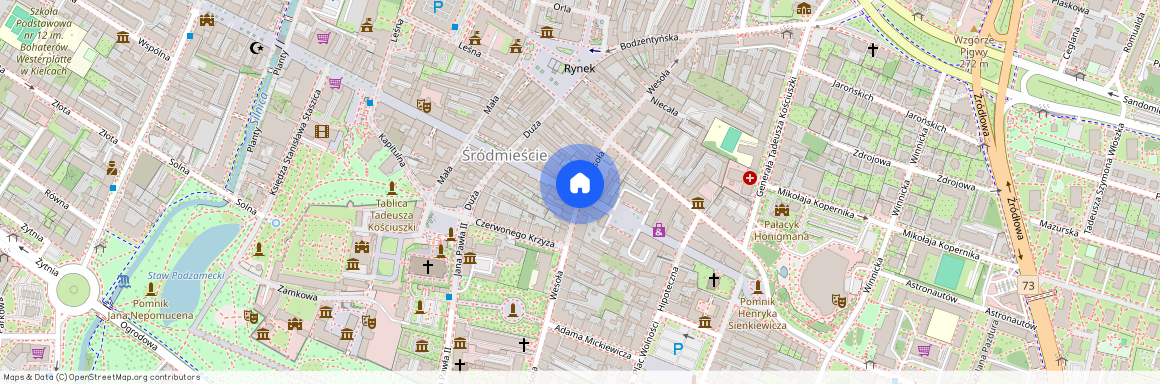 ul. Świętego Leonarda, Śródmieście, Kielce, świętokrzyskie