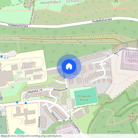 Jeřabinová, Praha 5 - Smíchov