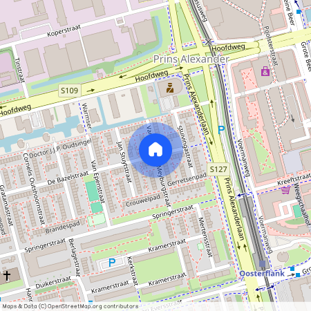 Het Lage Land, 3067 EP, Van der Kloot Meyburgstraat, Rotterdam