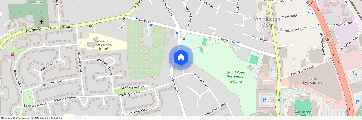 Park Lane, Chesterfield, Derbyshire, S41