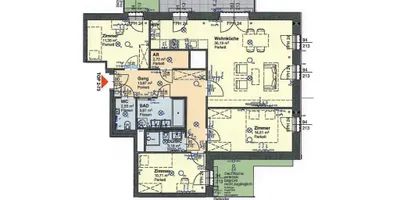 ENERGIEEFFIZIENTE MÖBLIERTE FAMILIENWOHNUNG MIT TERRASSE UND PARKPLATZ - Photo 3