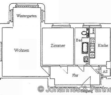 01187 Dresden - Plauen , Bernhardstraße 44 WE 6 - Foto 1