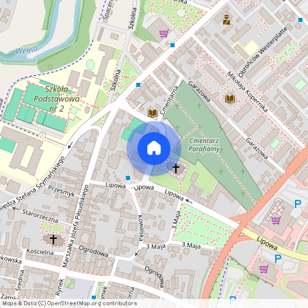 ul. Adama Mickiewicza, Oborniki, Oborniki, obornicki, wielkopolskie