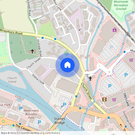 Staines-Upon-Thames, Surrey, TW18