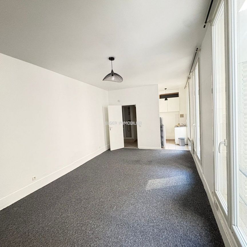 Location - appartement - 28.41 m² - 1 pièce - Photo 1