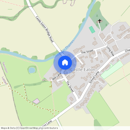 The Street, Castle Eaton